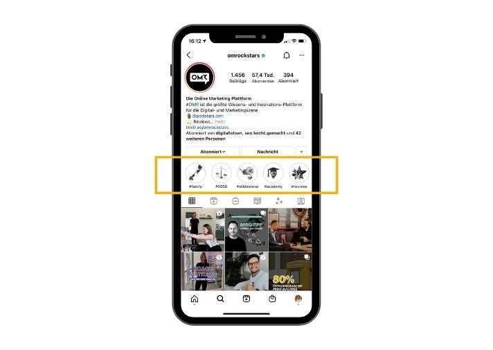 OMR Instagram-Story-Highlights
